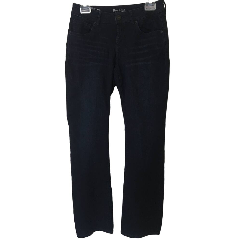 Revolution by Ricki’s Claire Bootcut 26 Flared Dark Wash Jeans Size 26, 2